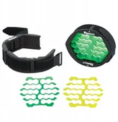 Pozostałe akcesoria sieciowe - Organizer wiązek kabli grzebień Panduit CBOT24K - miniaturka - grafika 1