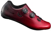 Buty rowerowe - Shimano Buty rowerowe szosowe SH-RC701SR czerwone - miniaturka - grafika 1