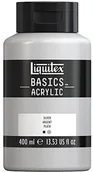 Farby i media malarskie - Liquitex Liquitex 8870343 Basics farba akrylowa, srebrna - UE, farba akrylowa-400 ml garnek 8870343 - miniaturka - grafika 1