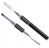 Akcesoria do paznokci - Sunone Geli Szpatułka + Pędzelek do akrylożeli - miniaturka - grafika 1