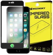 Szkła hartowane na telefon - Wozinsky Full Screen szkło hartowane 9H na cały ekran z ramką iPhone 7 czarny 7426825333568 - miniaturka - grafika 1