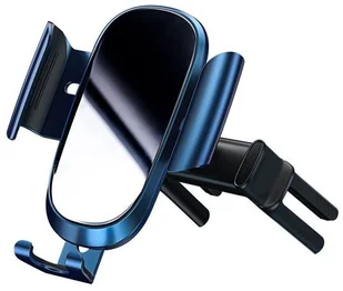 Baseus Future Gravity | Uchwyt samochodowy na okrągłą kratkę nawiewu do telefonu 4-6.5'' | niebieski SUYL-BWL03 - Uchwyty samochodowe do telefonów - miniaturka - grafika 2