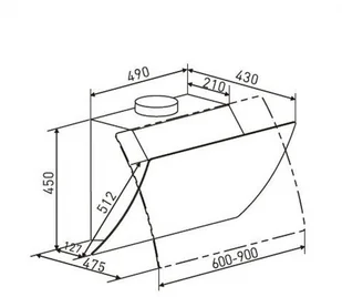 Klarstein Annabelle 90 Biały (TK15-Annabelle90WH) - Okapy kuchenne - miniaturka - grafika 9