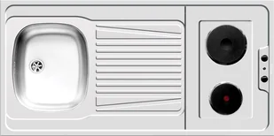 Blat do minikuchni 120cm PYRAMIS (zlewozmywak + kuchenka) 140114101 - Zestawy zintegrowane AGD - miniaturka - grafika 2