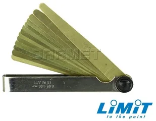 Limit SZCZELINOMIERZE LISTKOWE 20 OSTRZY 67921205 - Suwmiarki i mikrometry - miniaturka - grafika 2