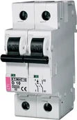 Wyłączniki światła i elektryczne - ETI Wyłącznik-nadprądowy-ETIMAT-10-1P+N-D-10A-10kA 2152714 - miniaturka - grafika 1
