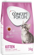 Sucha karma dla kotów - Concept for Life Kitten 3 kg - miniaturka - grafika 1