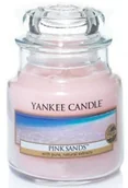 Świece - Yankee Candle Pink Sands Świeca zapachowa słoik mały 104g 33461-uniw - miniaturka - grafika 1