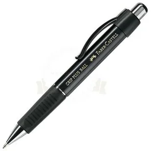 Faber Castell Długopis Grip plus 1407 czarny - Długopisy Faber Castell Długopis Grip plus 1407 czarny - Długopisy - miniaturka - grafika 2