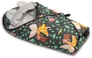 Sensillo Sensillo otulacz do fotelika velvet zielony wróżki - Otulacze - miniaturka - grafika 2