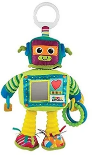 Lamaze zabawka dziecięca "Rusty, robot" Clip & Go, wysokiej jakości zabawka dla małych dzieci. Piszcząca zabawka to idealna zabawka do wózka dziecięcego i przytulanka dla niemowląt, L27089 LC27089 - Maskotki i pluszaki Lamaze zabawka dziecięca "Rusty, robot" Clip & Go, wysokiej jakości zabawka dla małych dzieci. Piszcząca zabawka to idealna zabawka do wózka dziecięcego i przytulanka dla niemowląt, L27089 LC27089 - Maskotki i pluszaki - miniaturka - grafika 1