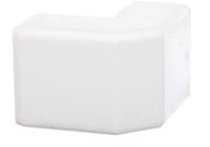 Kanały kablowe - Kopos Pokrywa narożna zewnętrzna LHD 25x15mm biała 8696 - miniaturka - grafika 1