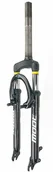 Części rowerowe - Mode Widelec amortyzowany MODE GW-715F 26"x25,4x240x100 mm gwint czarny 410920 - miniaturka - grafika 1