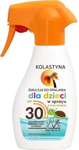 Kolastyna Emulsja dla dzieci SPF30 200ml - Balsamy i kremy do opalania - miniaturka - grafika 2