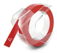 Dymo taśma do drukarek etykiet 3D 3m/9mm czerwona S0898150 - Taśmy do drukarek barwiące - miniaturka - grafika 5