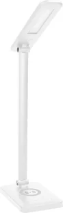 Orno Lampka biurkowa WIRLE OR-LB-1538/W LED 7W biała z ładowarką indukcyjną i USB nowoczesna lampka nadaje wnętrzu współczesnej świeżości OR-LB-1538/W - Lampy stojące - miniaturka - grafika 7