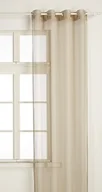 Zasłony - Mendola Home Textiles mendola Home tekstyliów godnych 10  14 Flavia-L zasłona z otworami okutymi obręczami Flavia 140x245 cm, beżowy 10-14FLAVIA-L - miniaturka - grafika 1