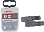 Bity - Bosch bit 1/4 T30 25mm TORX EXH 25 sztuk 2607002801 2607002801 - miniaturka - grafika 1