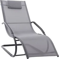 Leżaki ogrodowe - wave lounger Leżak hamakowy szary WAVELNG1 WAVELNG1 - miniaturka - grafika 1