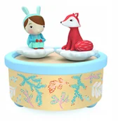 Wyposażenie pokoiku dziecięcego - Djeco Pozytywka Fox Melody - miniaturka - grafika 1