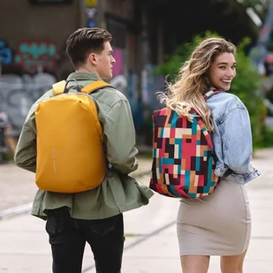 XD Design Plecak na laptop Bobby Soft Żółty - Torby na laptopy - miniaturka - grafika 25