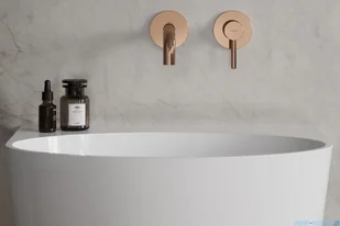 Omnires Bateria umywalkowa podtynkowa Y1215HCP Y miedź - Baterie podtynkowe - miniaturka - grafika 6