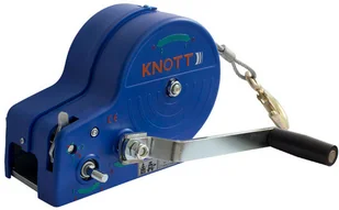 KNOTT Przyciągarka 1135 kg Knott z linką, obudowa niebieska 6X0017.209 - Wciągarki - miniaturka - grafika 2