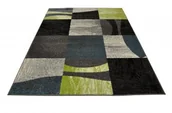 Dywany - Tapiso DYWAN NOWOCZESNY JAWA 160x220cm ANTRACYT NIEBIESKI/ZIELONY F860A 2FCD-8326E_2 - miniaturka - grafika 1
