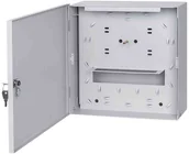 Pozostałe akcesoria sieciowe - StalFlex Przełącznica naścienna FTTX 18xSC Duplex 300x300x100 szara PSN30-18D-FTTX-G - miniaturka - grafika 1