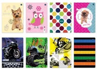 Zeszyty szkolne - Inter-druk Zeszyt A5 32k. - linia kolorowa - miniaturka - grafika 1