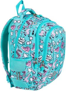 Dwukomorowy plecak St.Right 19L Pastelowe Lamy - Plecaki - miniaturka - grafika 3