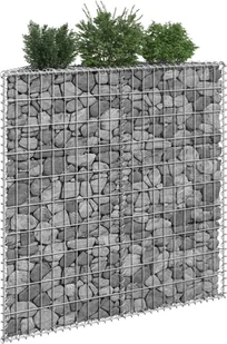 vidaXL Zestaw narzędzi  Podniesiona rabata gabionowa trapezowa stal 100x20x100 cm 145653 - Zestawy narzędziowe - miniaturka - grafika 2