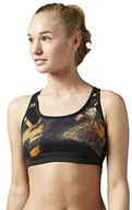 Bielizna sportowa damska - Reebok damski biust RE BRA 1 sportowa monitora, czarny, L BUC32 - miniaturka - grafika 1