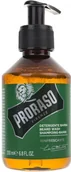 Kosmetyki i akcesoria do pielęgnacji brody - Proraso Refreshing szampon odświeżający do brody 200ml 14376 - miniaturka - grafika 1
