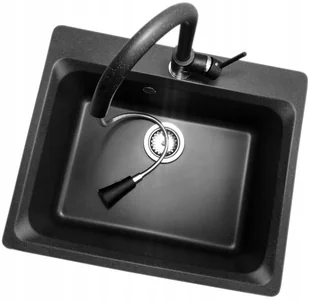 Laveo 6 kolorów Zlewozmywak Granitowy Duża Komora 20 cm - Zlewozmywaki - miniaturka - grafika 26