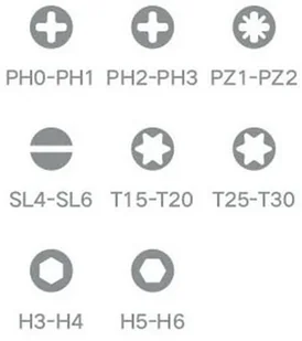 XIAOMI Zestaw śrubokrętów Xiaomi Mi 16-in-1 Ratchet Screwdriver - Śrubokręty - miniaturka - grafika 4