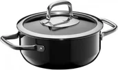 Garnki - WMF Fusiontec Compact black - Niski garnek 24cm, 4,5l 0515675290 - miniaturka - grafika 1