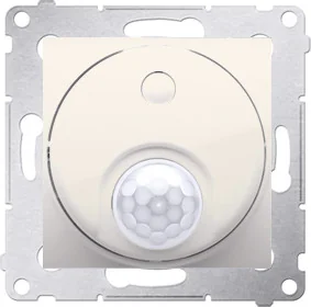 Kontakt SIMON Łącznik z czujnikiem ruchu z przekaźnikiem 8(2) A, 230 V kremowy - Wyłączniki światła i elektryczne - miniaturka - grafika 2