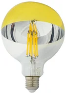 Żarówki LED - Baterie centrum LED Żarówka DECOR MIRROR G125 E27/12W/230V złota - miniaturka - grafika 1