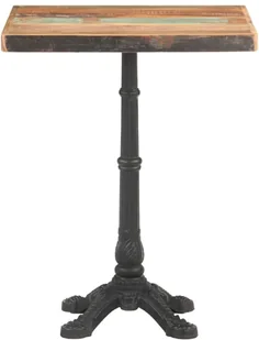 vidaXL Lumarko Stolik bistro, 60x60x76 cm, lite drewno odzyskane 321086 - Stoły - miniaturka - grafika 3