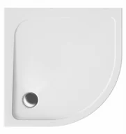 Brodziki prysznicowe - Polimat PAKO Brodzik półokrągły 90x90x4cm R55, akrylowy 00112 00112 - miniaturka - grafika 1