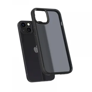 Spigen Etui Ultra Hybrid do iPhone 13 Matte Frost Black - Etui i futerały do telefonów - miniaturka - grafika 7