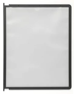 DURABLE 558201 Panele SHERPA PIN A4 - ramki w kolorze czarnym z wystającymi bolcami czarny szt. 558201 - Artykuły biurowe - miniaturka - grafika 2