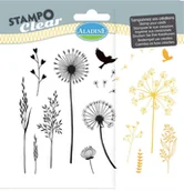 Scrapbooking - Aladine Stemple silikonowe, trawy - miniaturka - grafika 1