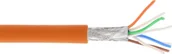 Kable miedziane - InLine 76899O 100m Cat6a S FTP S-STP Orange Network Cable 76899O 76899O - miniaturka - grafika 1