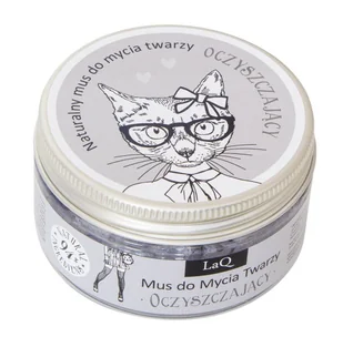 LaQ LaQ, mus do mycia twarzy oczyszczający z węglem aktywnym, 100 ml - Kosmetyki do mycia twarzy - miniaturka - grafika 6