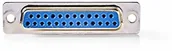 Kable - Nedis D-Sub D-Sub 25-pinowy wspornik do montażu obudowy CCGP52806ME - miniaturka - grafika 1