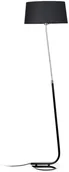 Lampy stojące - Faro BARCELONA Lampa stojąca Hotel z tekstylnym kloszem czarna - miniaturka - grafika 1
