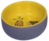 Akcesoria dla gryzoni - Nobby miska ceramiczna, szary/żółty 73754 - miniaturka - grafika 1