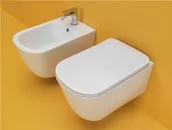 Bidety - Kerasan Tribeca bidet wiszący 512501 - miniaturka - grafika 1